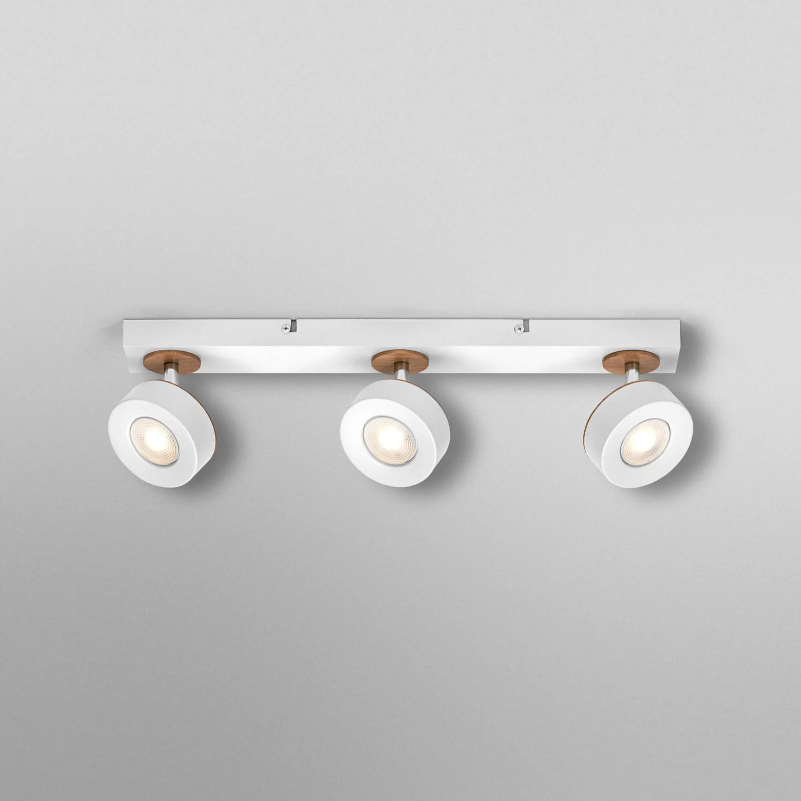 OSRAM LED-Deckenstrahler PLUTO, weiß, 3 Spots Metall 3.000 K günstig online kaufen