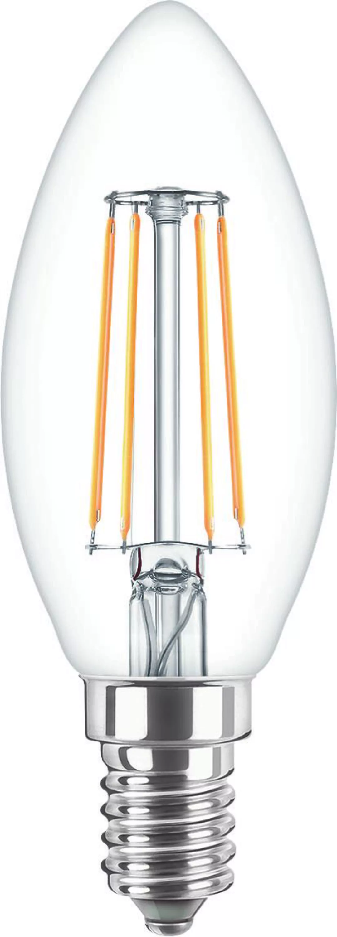 Philips Lighting LED-Kerzenlampe E14 klar Glas CorePro LED#34726700 günstig online kaufen