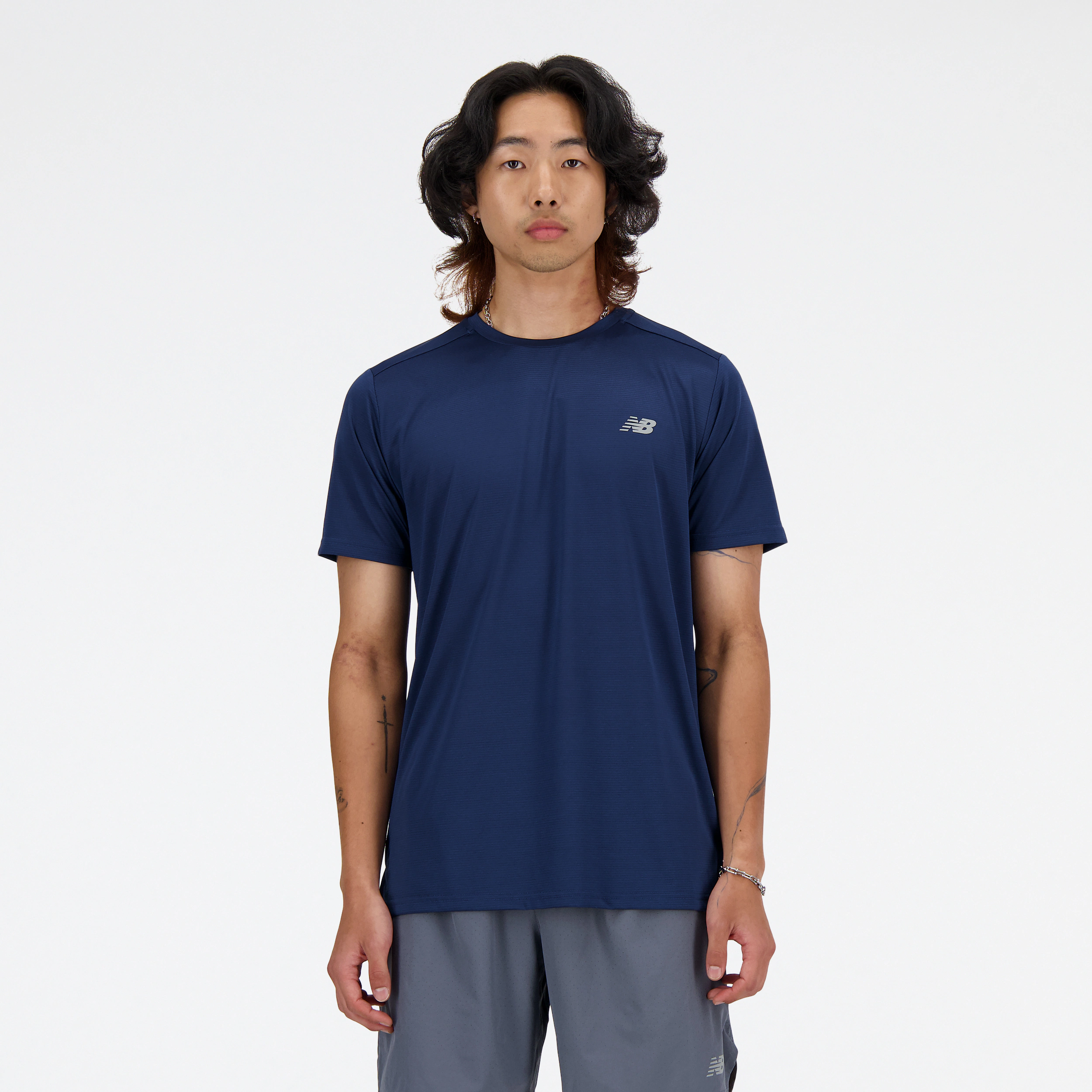 New Balance Laufshirt "Sport Essentials T-Shirt", mit Streifendesign günstig online kaufen