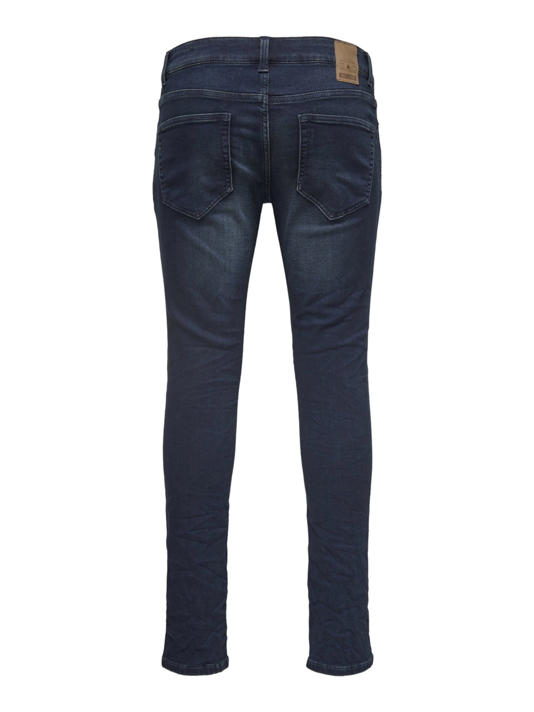 Only & Sons Herren Jeans ONSLOOM DARK BLUE SWEAT PK 3631 - Slim Fit - Blau günstig online kaufen