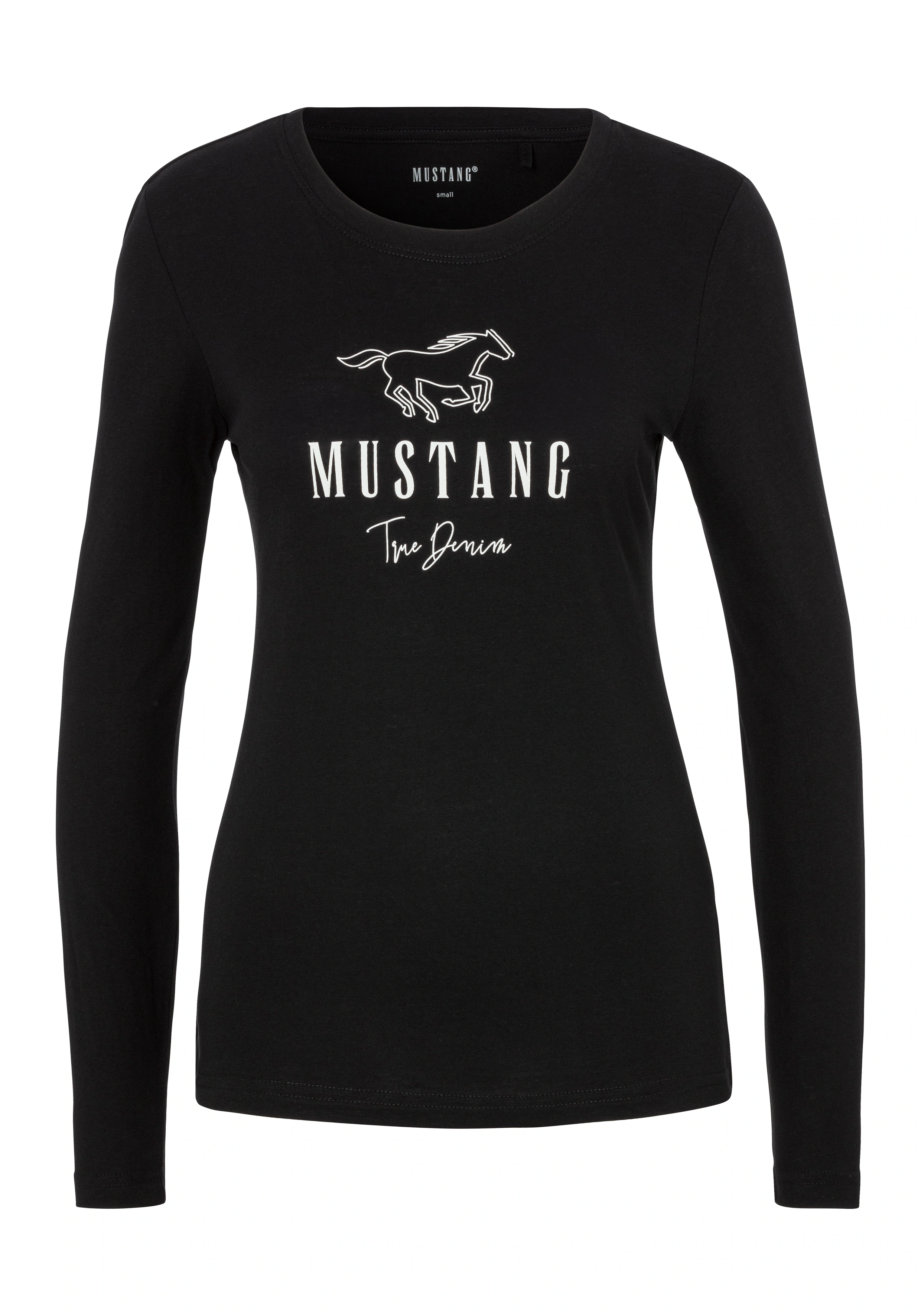 MUSTANG Langarmshirt Slim Fit günstig online kaufen