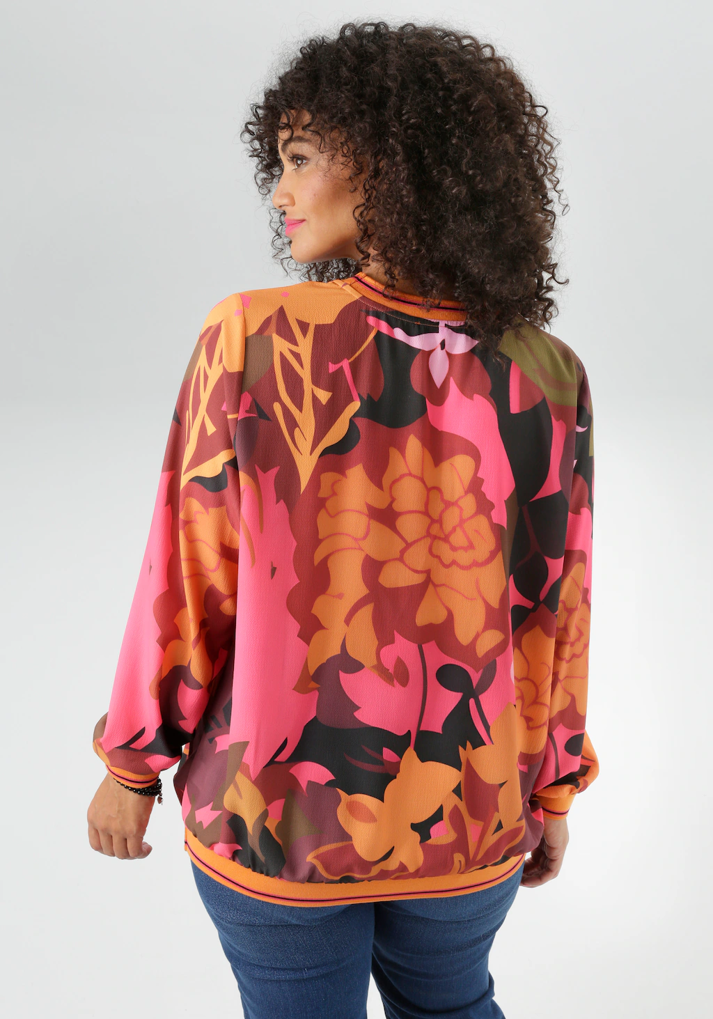 Aniston PLUS Shirtbluse, in Knallfarben - NEUE KOLLEKTION günstig online kaufen