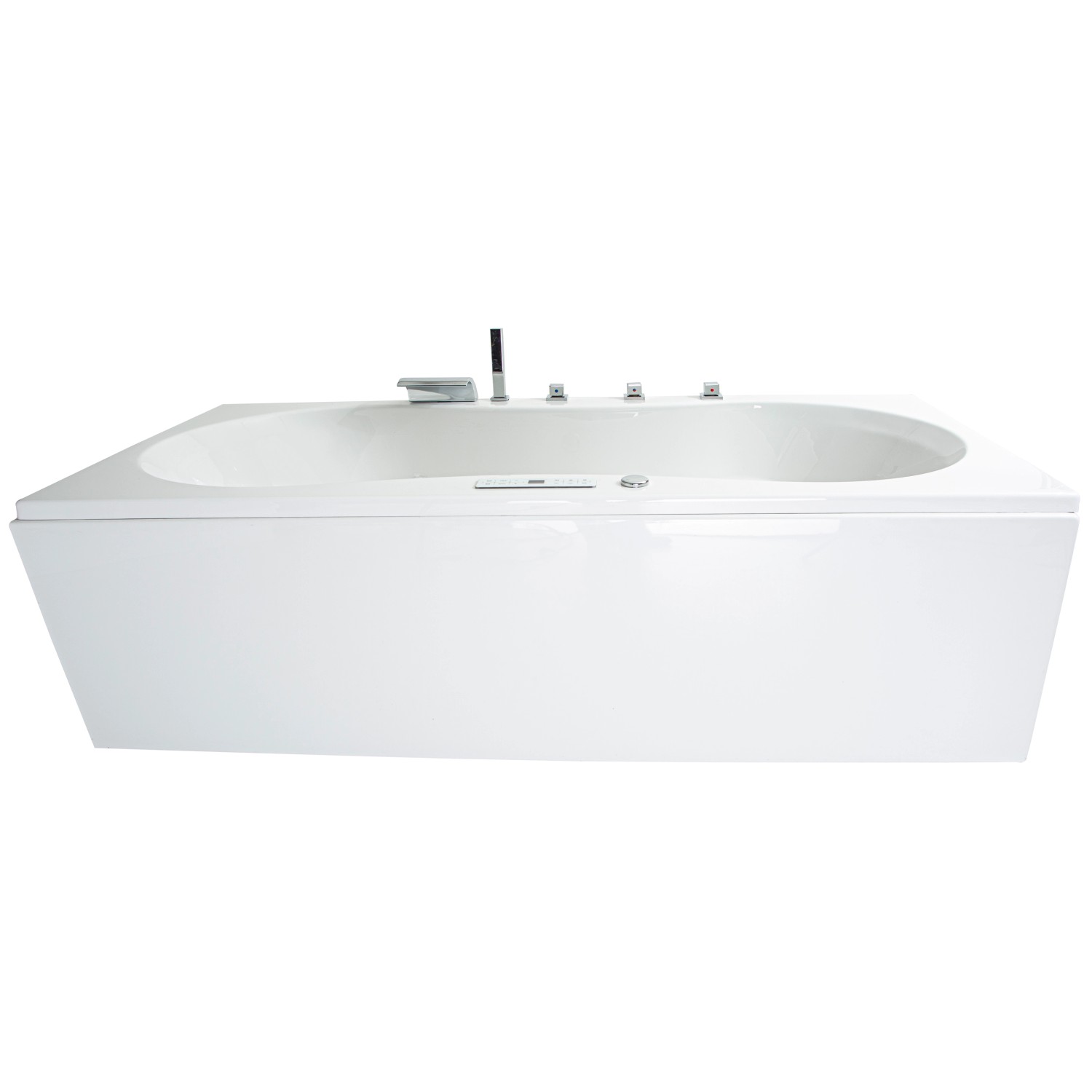 Basera® Indoor Whirlpool Badewanne Palma Classic 190 x 90 cm günstig online kaufen