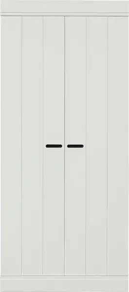 WOOOD Garderobenschrank "Connect", mit zwei Türen, aus Kiefer, Breite 77 cm günstig online kaufen
