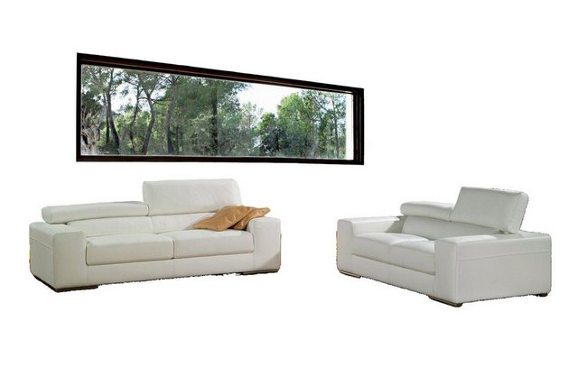 JVmoebel Sofa Weiße Couchgarnitur 3+2+1 luxus Design Sofas Möbel Polster Ne günstig online kaufen