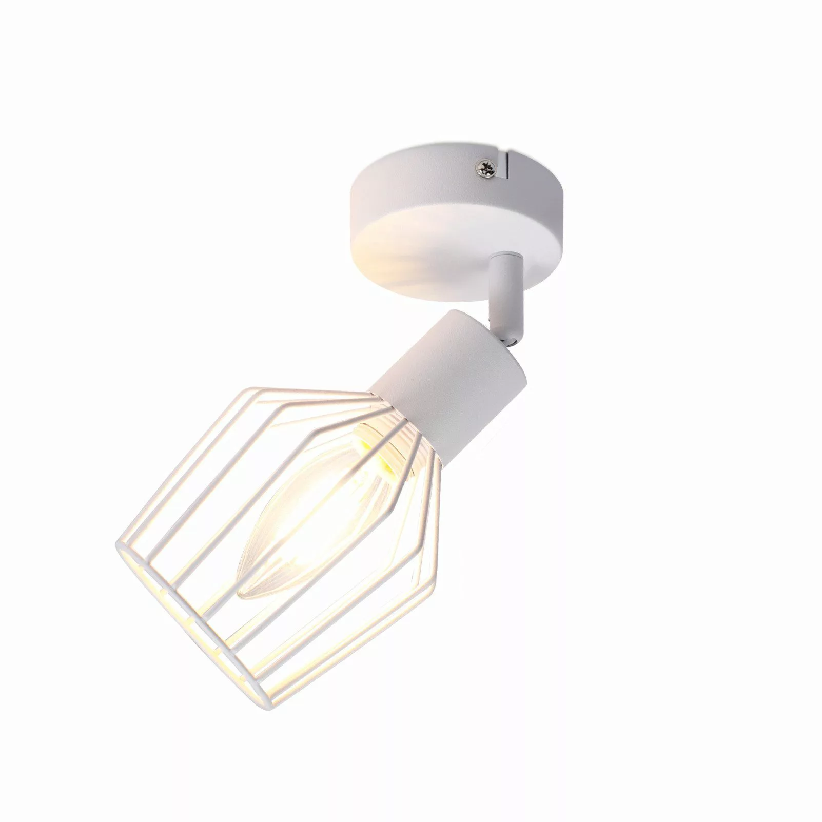 Nettlife LED Deckenspots Schwarz Weiß E14 günstig online kaufen