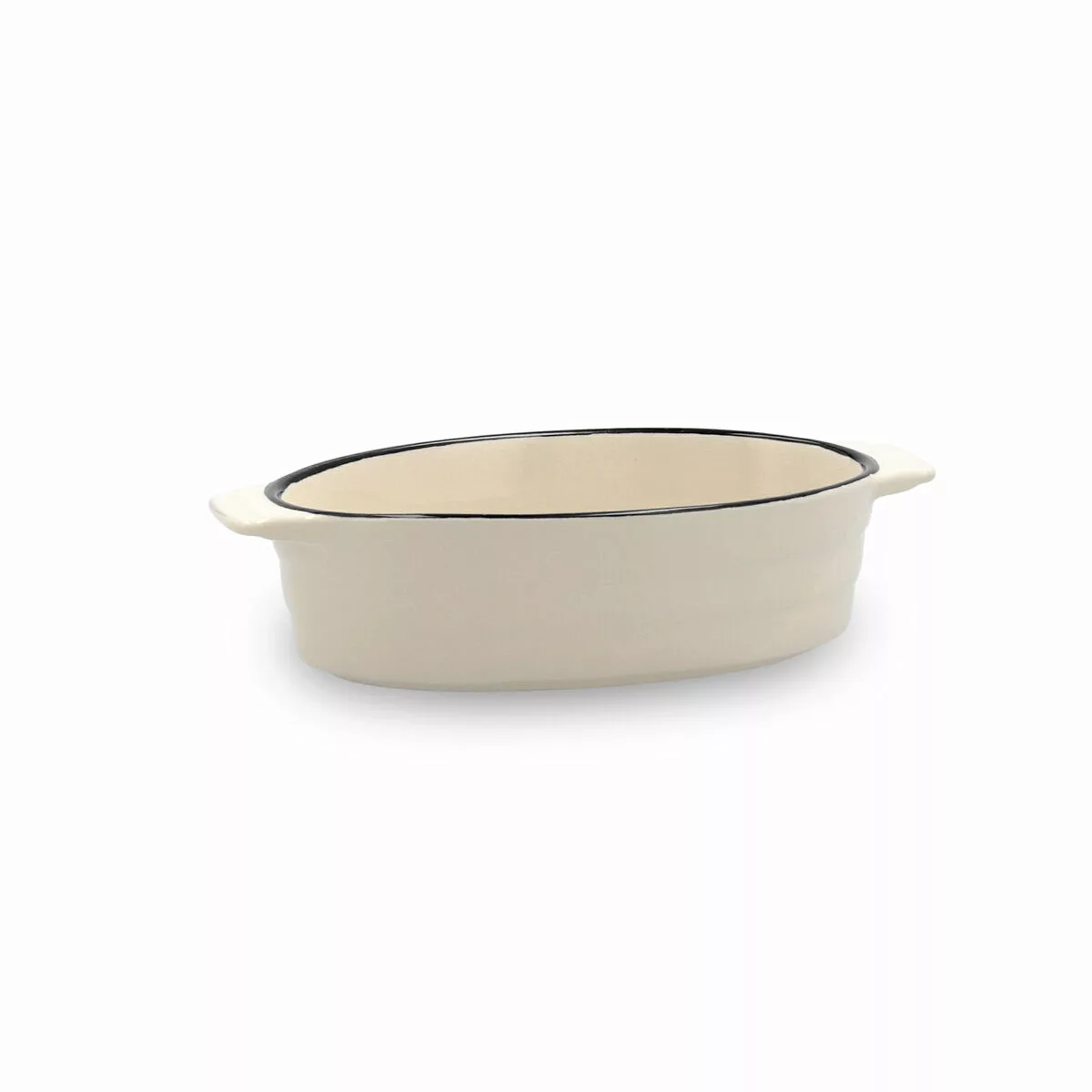 Kochtopf Quid Cocco Oval Aus Keramik Weiß (19 X 10,5 X 5 Cm) (pack 12x) günstig online kaufen