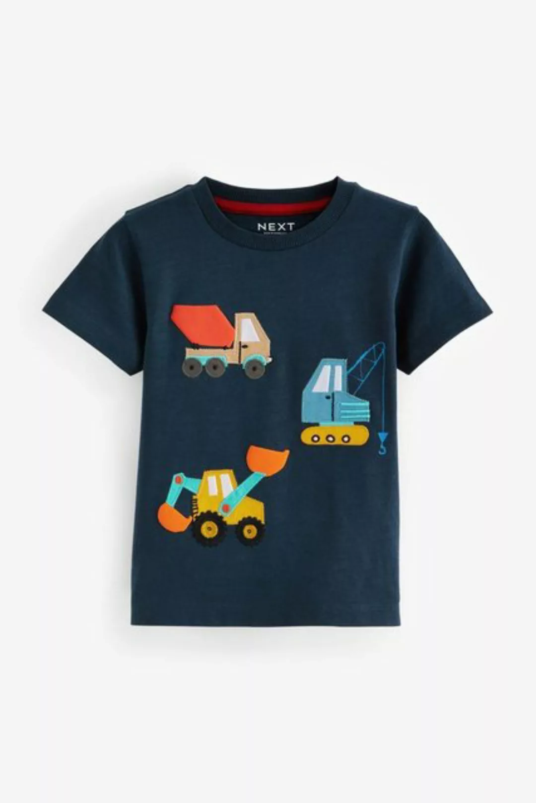 Next T-Shirt T-Shirt mit Lastwagen-Applikation (1-tlg) günstig online kaufen