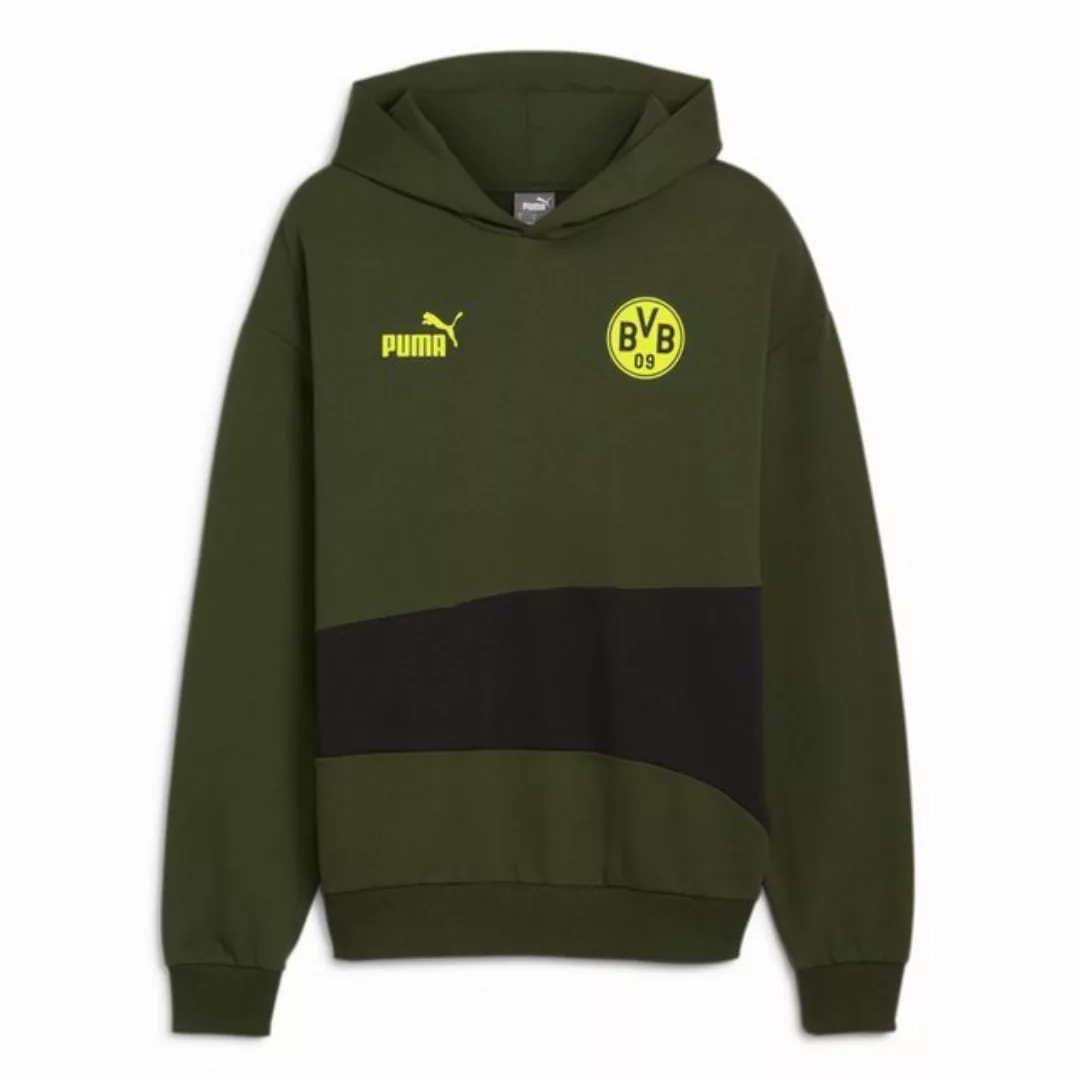 PUMA 2-in-1-Pullover BVB Borussia Dortmund Hoodie für Herren Fanartikel günstig online kaufen