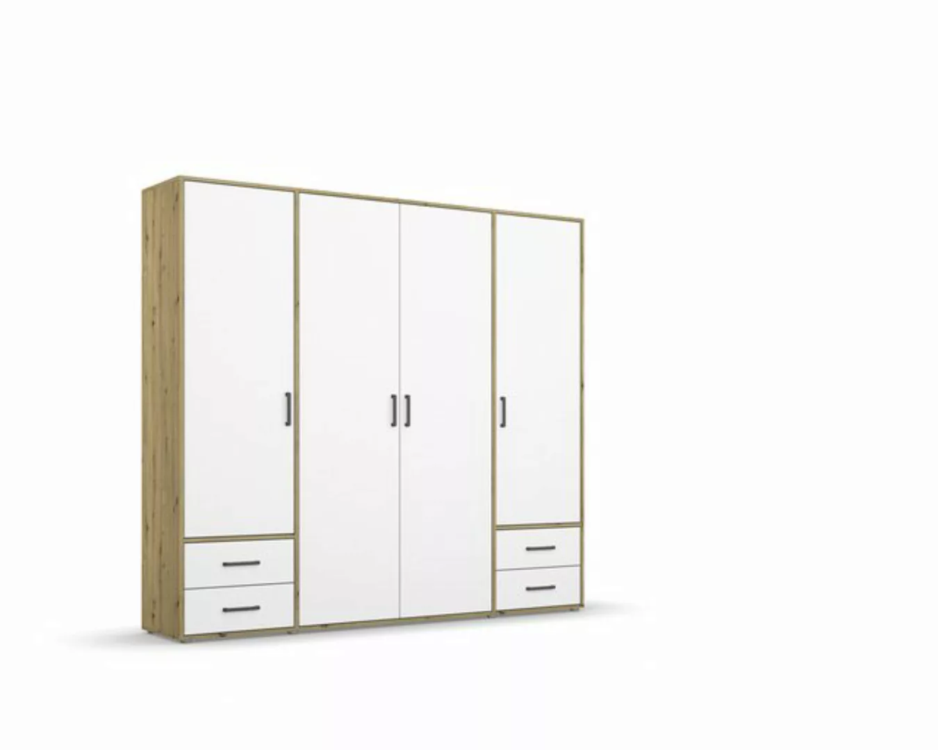 freiraum Drehtürenschrank Voyager 4 Schübe, 5 Böden, Eiche Artisan Dekor / günstig online kaufen