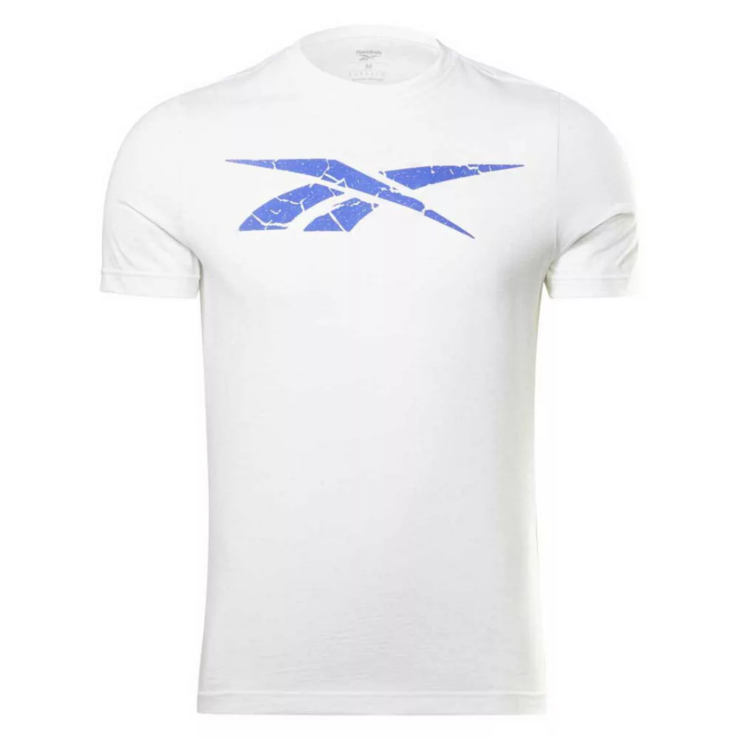 Reebok Elevated Vector Kurzärmeliges T-shirt L White günstig online kaufen