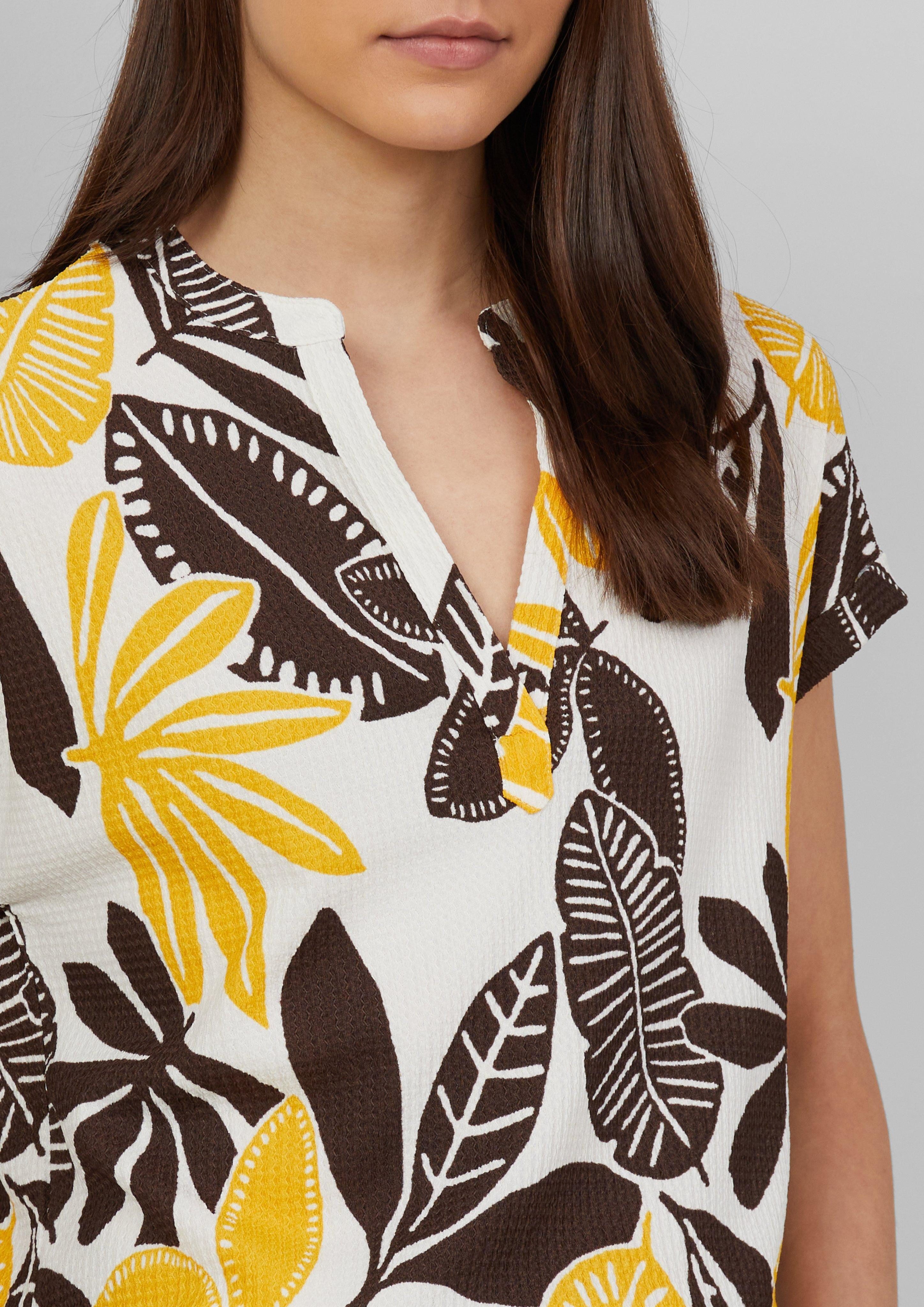 s.Oliver Shirttop Strukturiertes T-Shirt im Relaxed günstig online kaufen