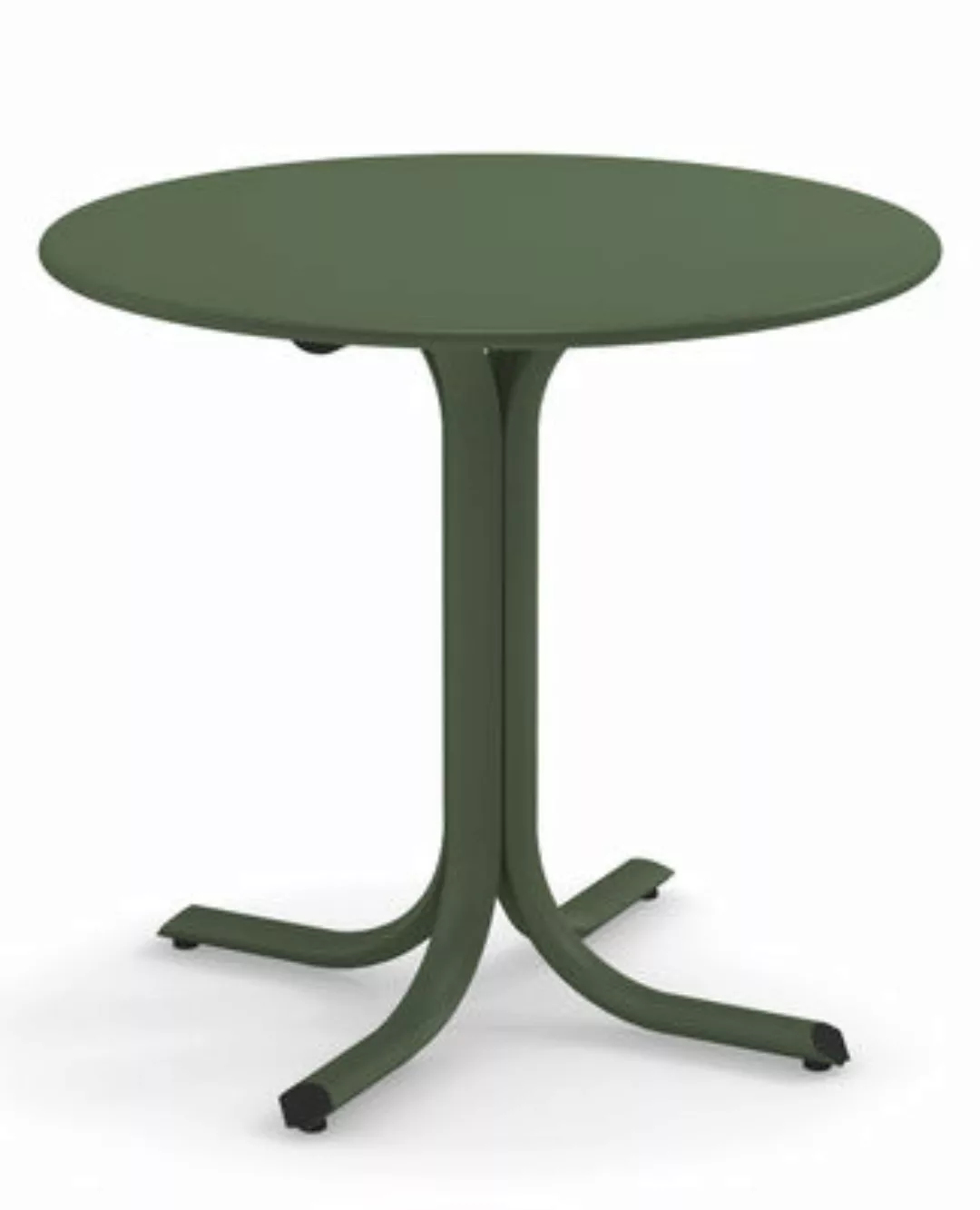 Runder Tisch System metall grün / Ø 120 cm - Emu - Grün günstig online kaufen
