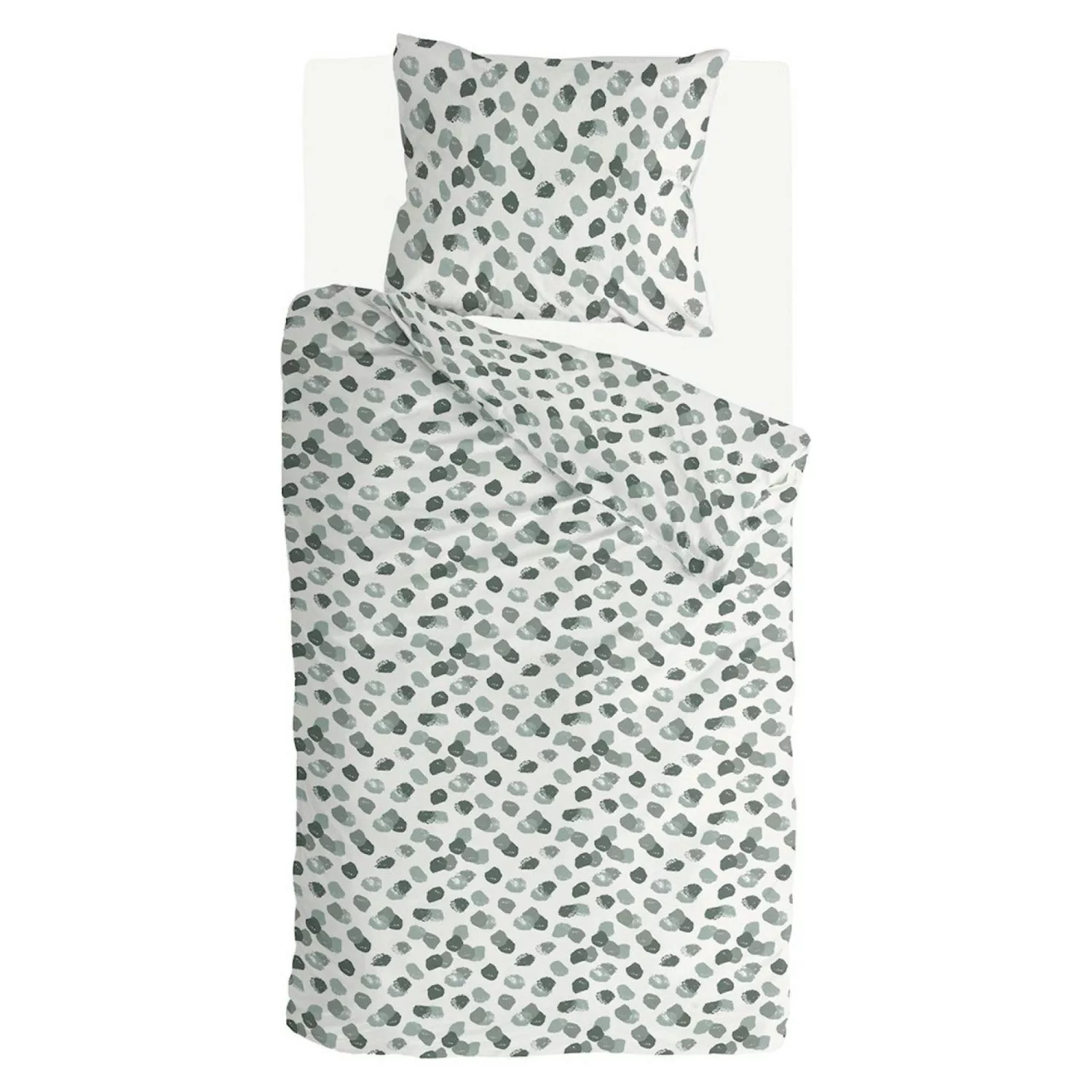 Bestlivings Bettwäsche-Set 135 x 200 cm Spotty Animal Green günstig online kaufen