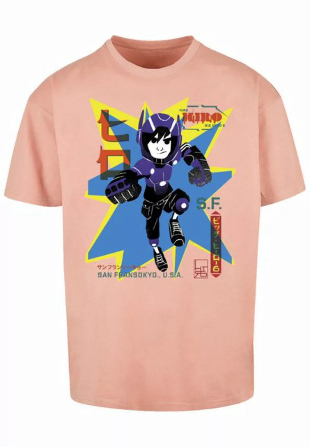 F4NT4STIC T-Shirt "Big Hero 6 Hiro Manga", Premium Qualität günstig online kaufen