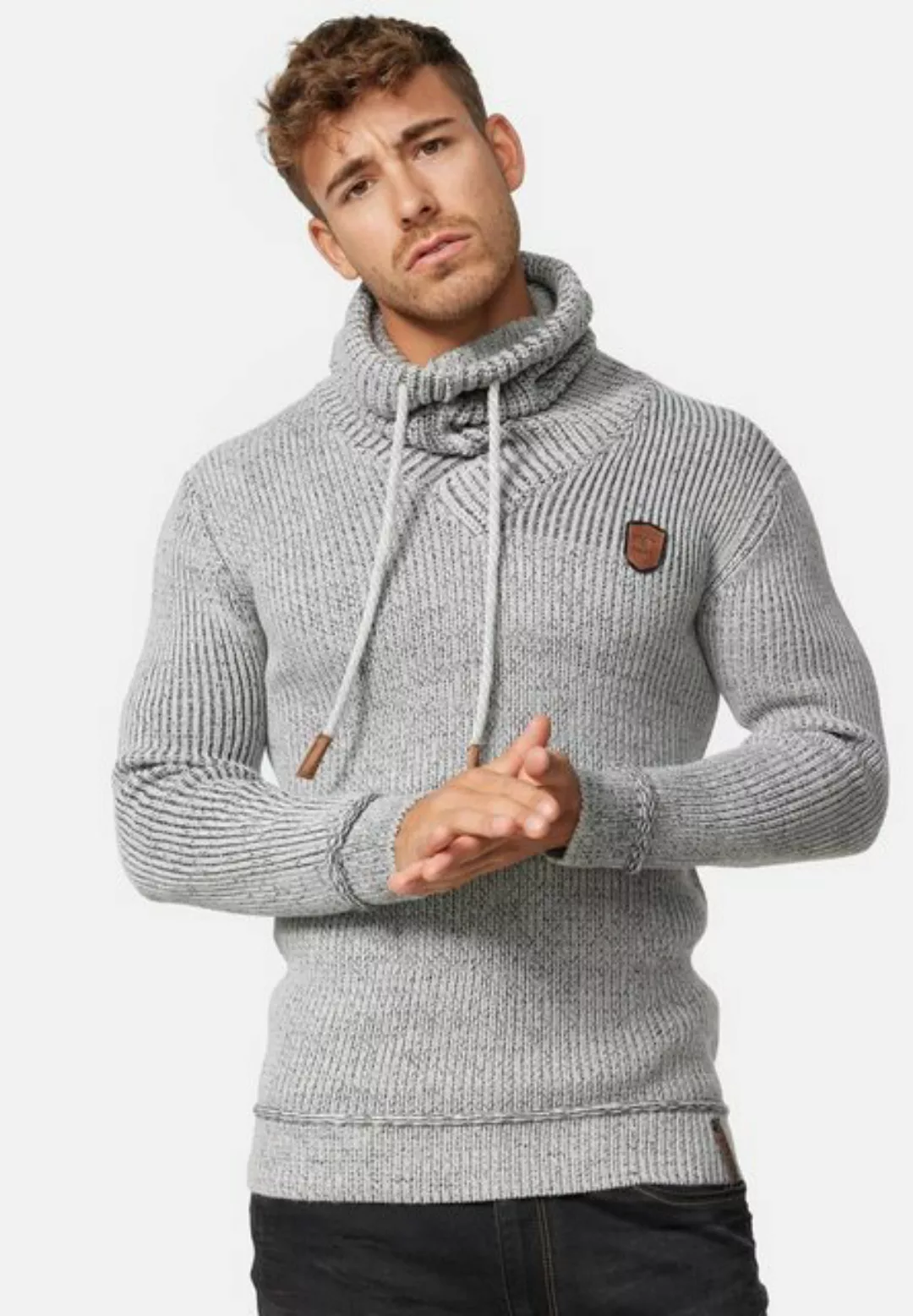 Indicode Strickpullover Keshawn günstig online kaufen