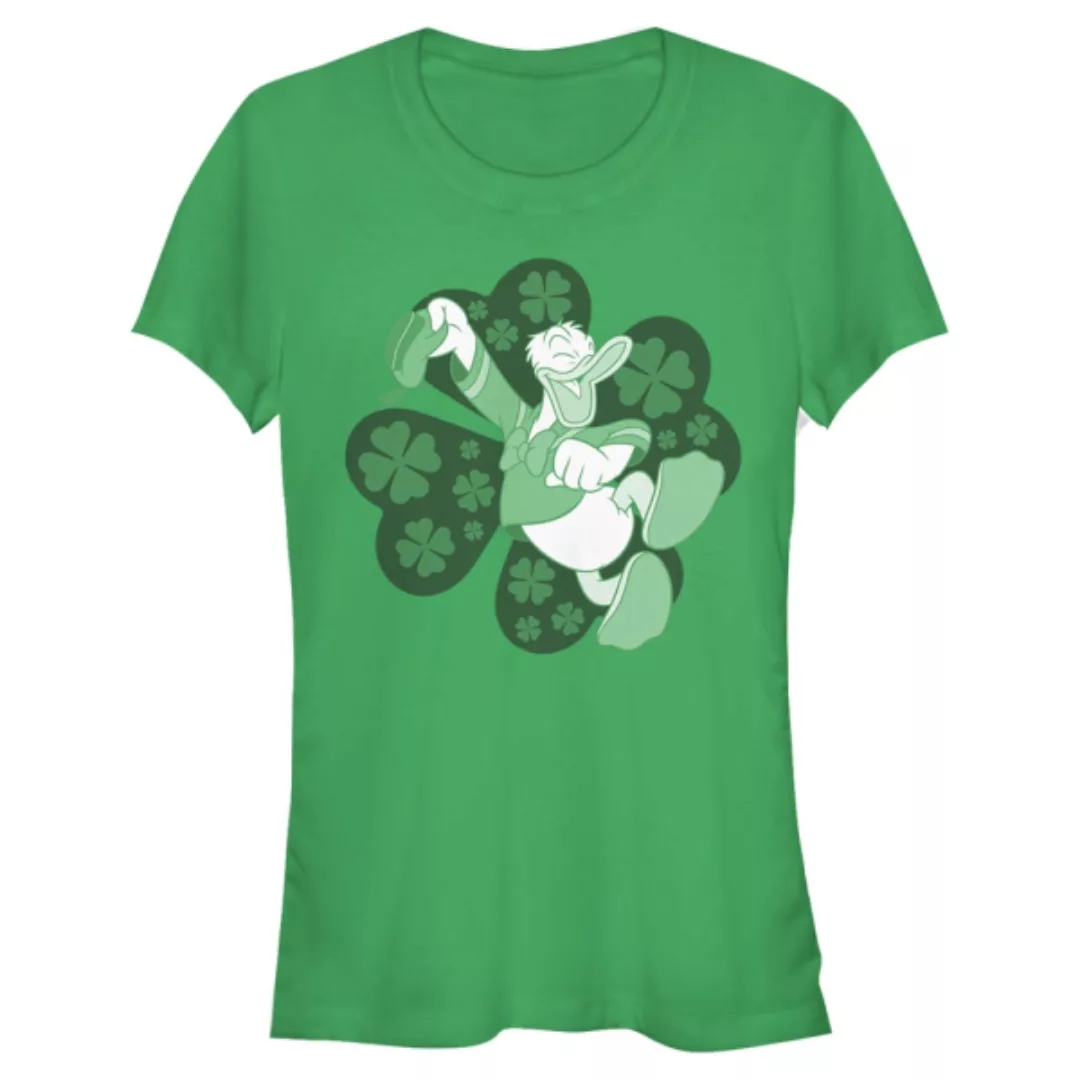 Disney - Micky Maus - Donald Duck Lucky Duck Donald - Frauen T-Shirt günstig online kaufen