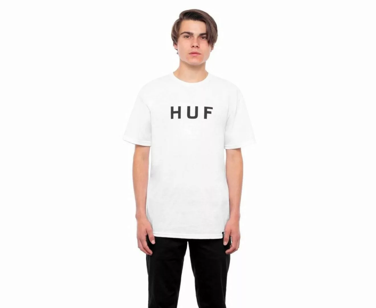 HUF T-Shirt OG Logo - white günstig online kaufen