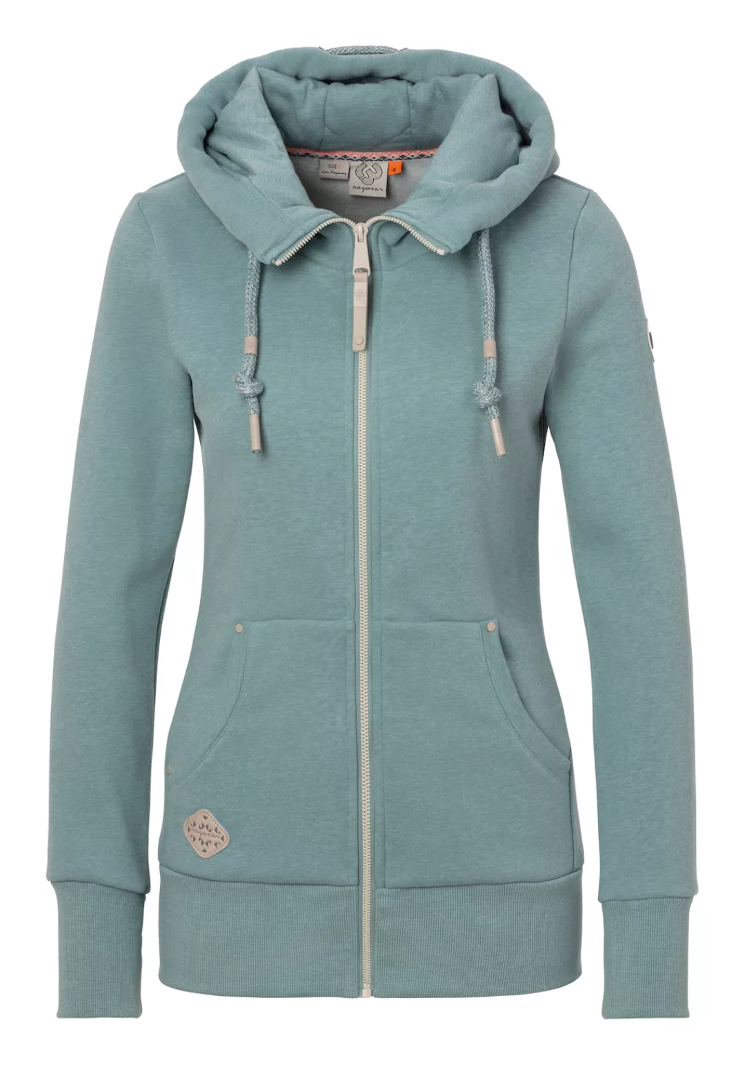 Ragwear Sweatjacke "NESKA ZIP", mit gemütlicher Kapuze und Kordelzug günstig online kaufen