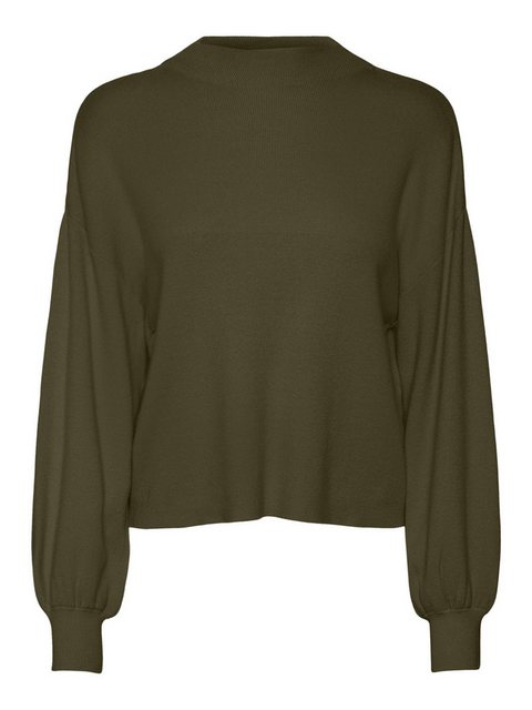 Vero Moda Strickpullover VMNANCY (1-tlg) Drapiert/gerafft günstig online kaufen