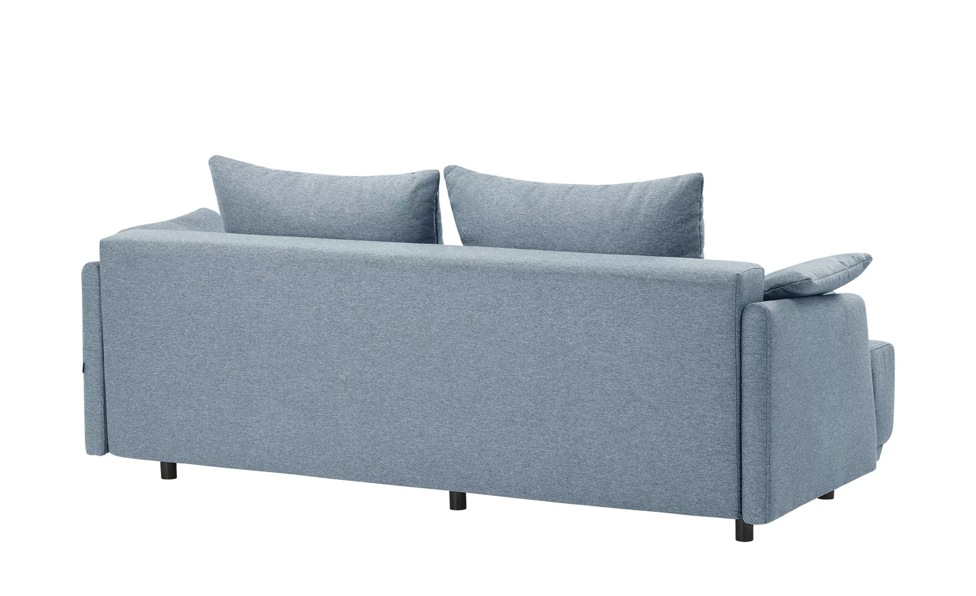 smart Sofa mit Schlaffunktion  Zamira ¦ blau ¦ Maße (cm): B: 218 H: 94 T: 9 günstig online kaufen