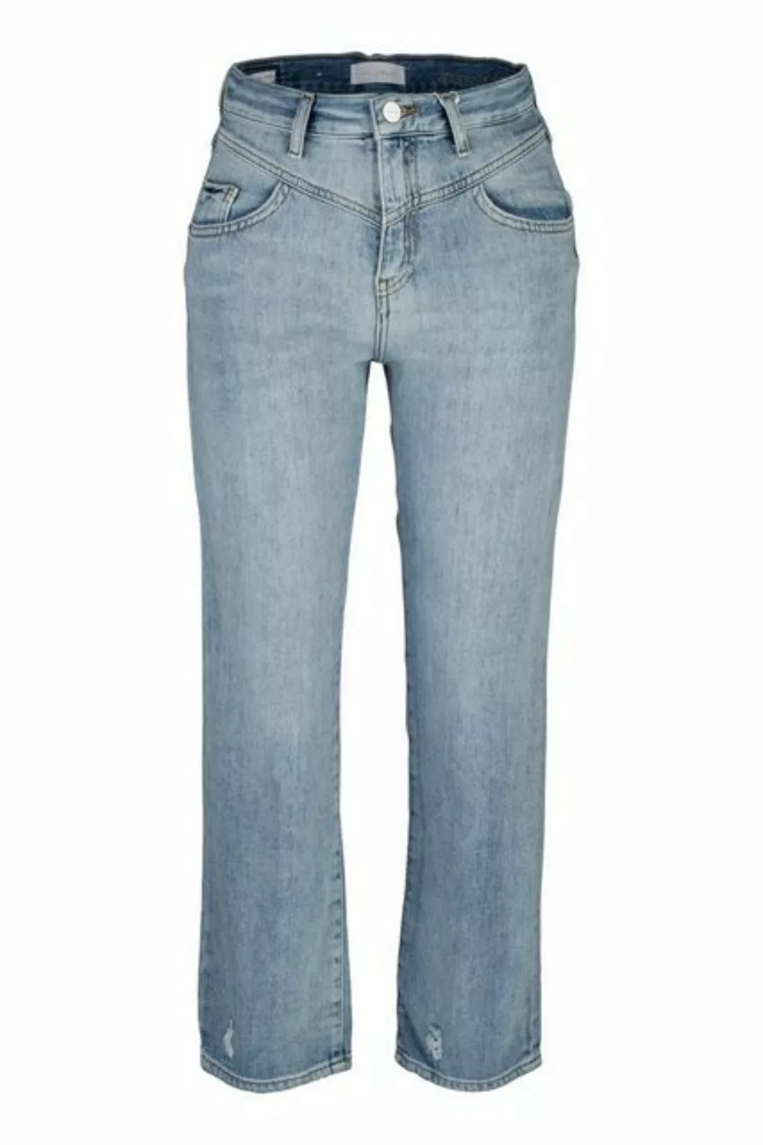 Rich & Royal Straight-Jeans Vintage straight light blue denim günstig online kaufen