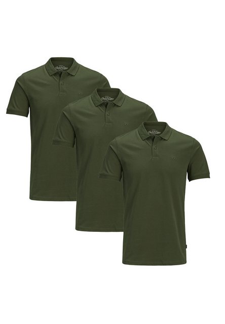 Jack & Jones Poloshirt 3er Pack Basic (Spar-Set, 3-tlg) Poloshirt - Baumwol günstig online kaufen