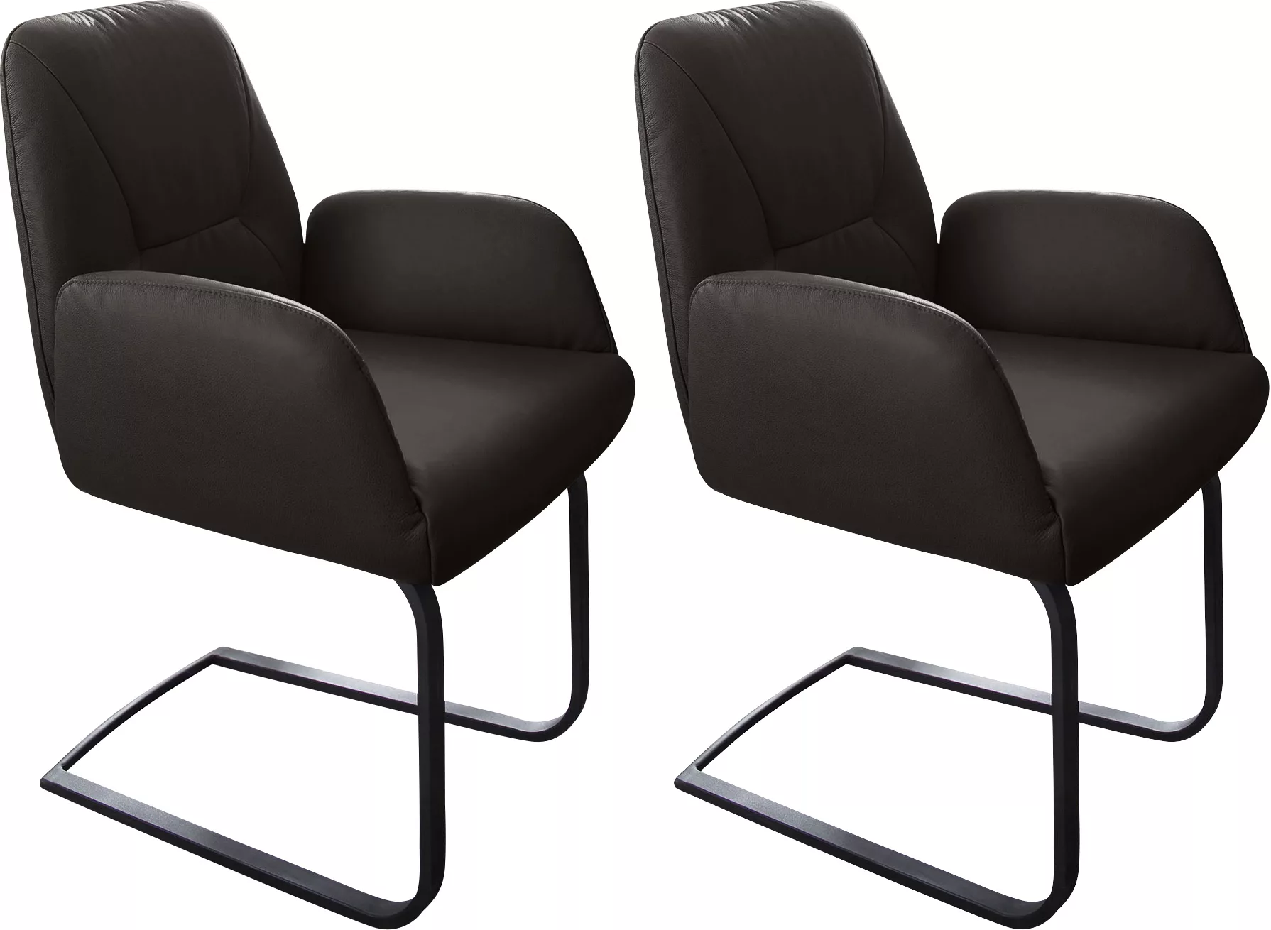 W.SCHILLIG Freischwinger »ole«, (Set), 2 St., Longlife Xtra-Leder Z59, 2er- günstig online kaufen