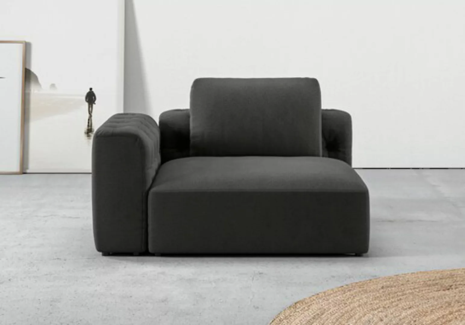 RAUM.ID 1,5-Sitzer »Cushid«, Modul-Eckteil, auch einzeln stellbar, Breite 1 günstig online kaufen