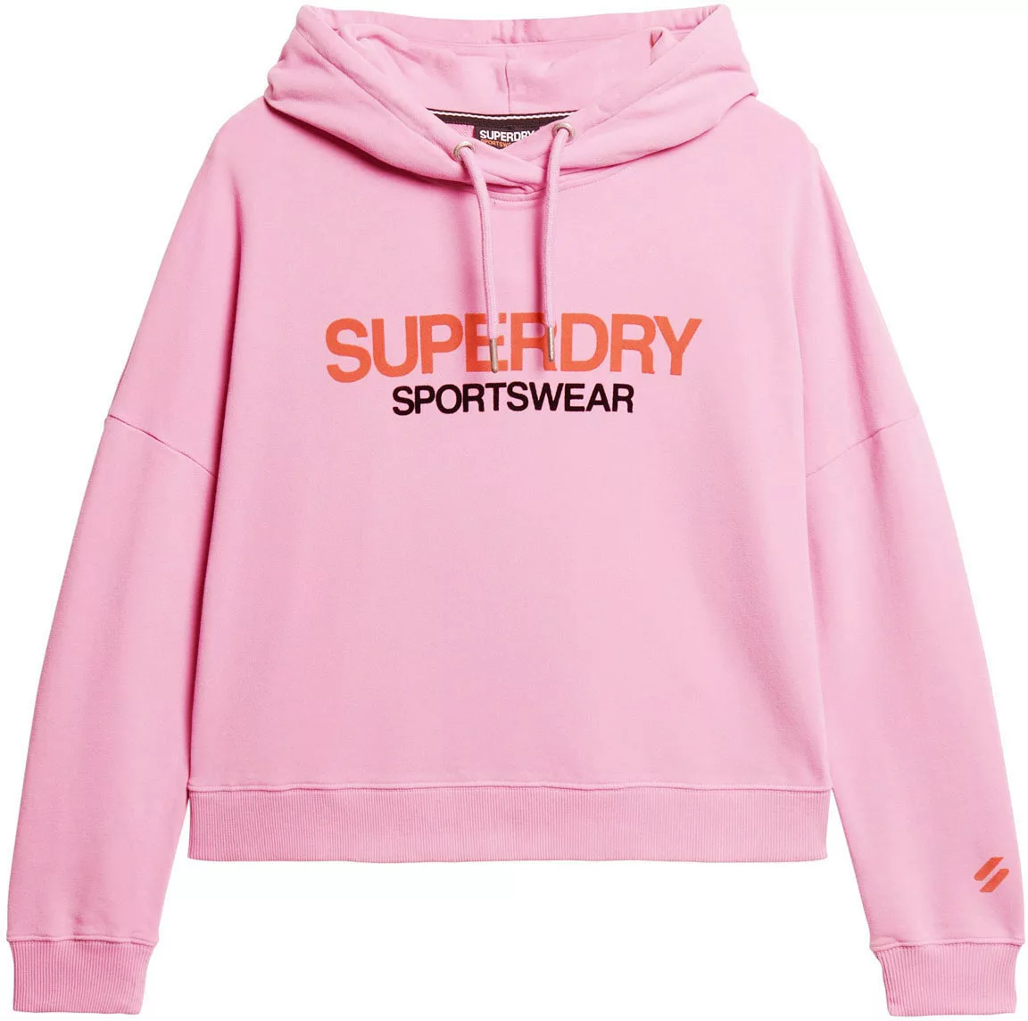 Superdry Kapuzensweatshirt SPORTSWEAR LOGO BOXY HOOD günstig online kaufen