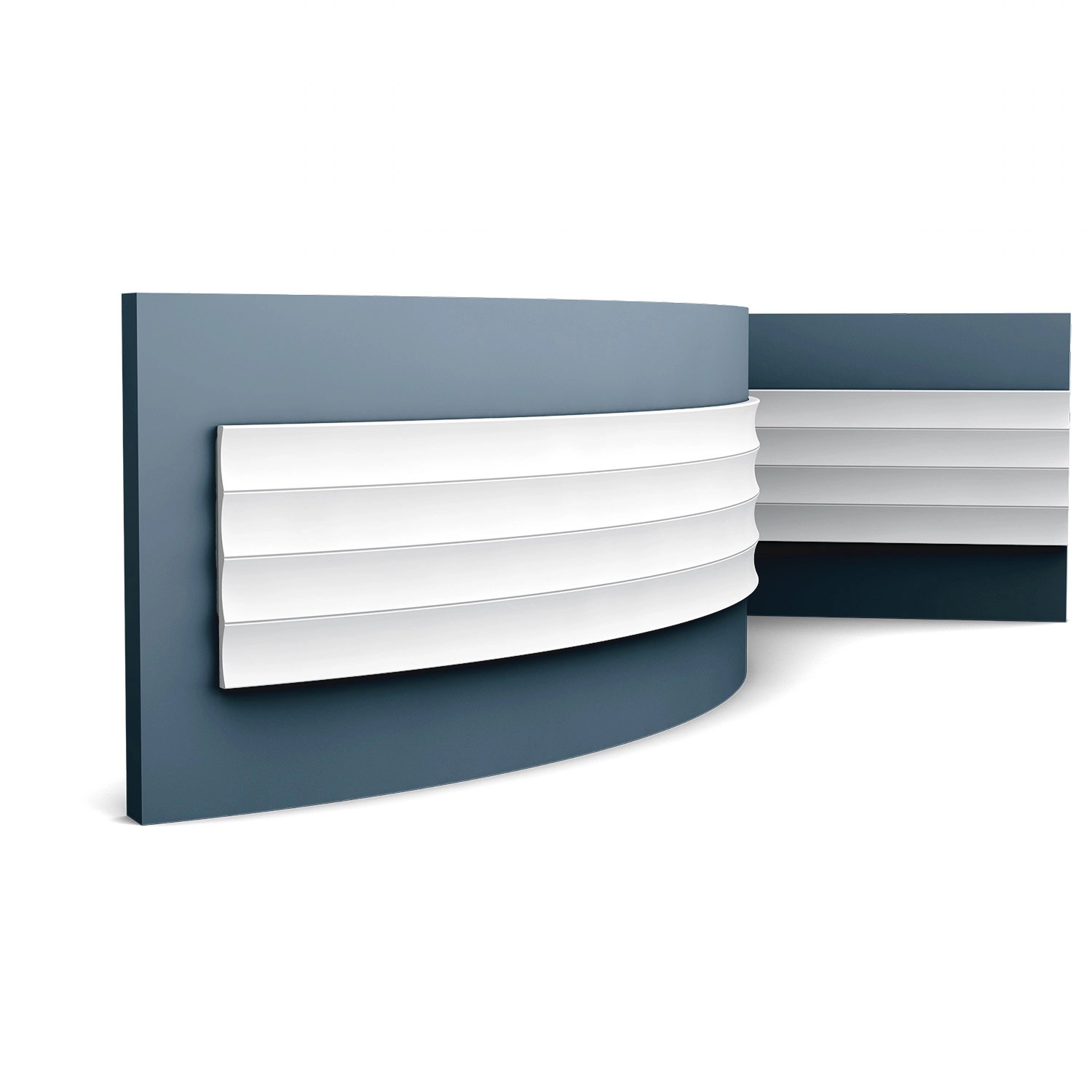 ORAC DECOR W114F MODERN VALLEY XL Flexibles 3D Wandpaneel Zierelement 2 m 2 günstig online kaufen