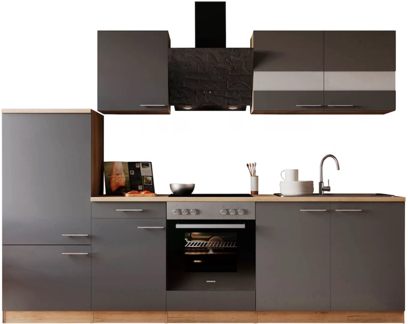 RESPEKTA Küche "Merle", Breite 270 cm, mit Soft-Close günstig online kaufen
