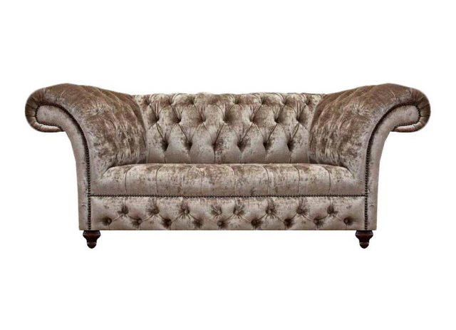 JVmoebel Chesterfield-Sofa Chesterfield Design Modern Sofa Couch Zweisitzer günstig online kaufen