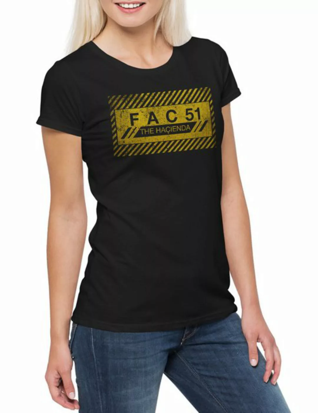 Urban Backwoods Print-Shirt Fac 51 The Hacienda I Damen T-Shirt Fac51 New J günstig online kaufen