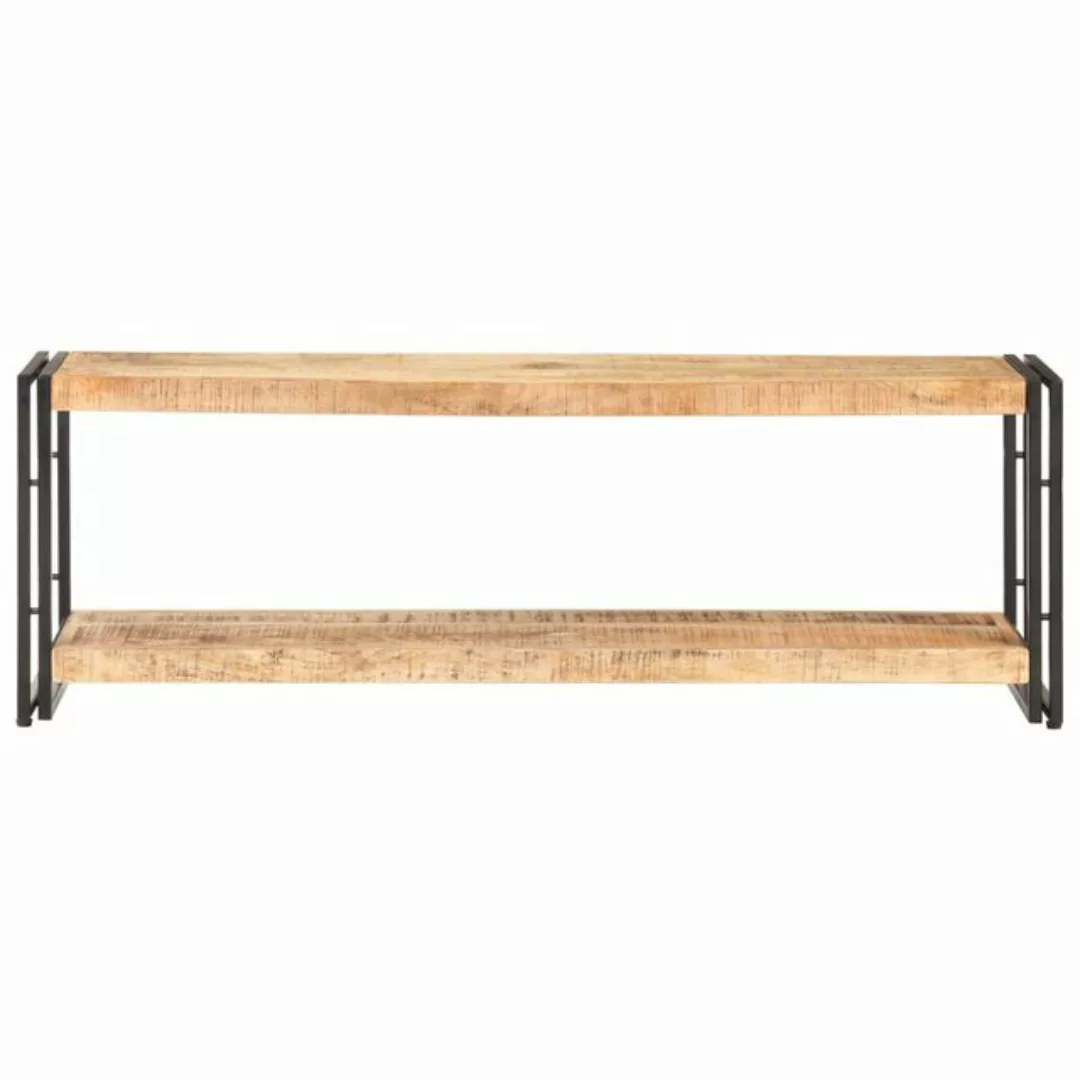 Tv-schrank 120x30x40 Cm Raues Mangoholz günstig online kaufen