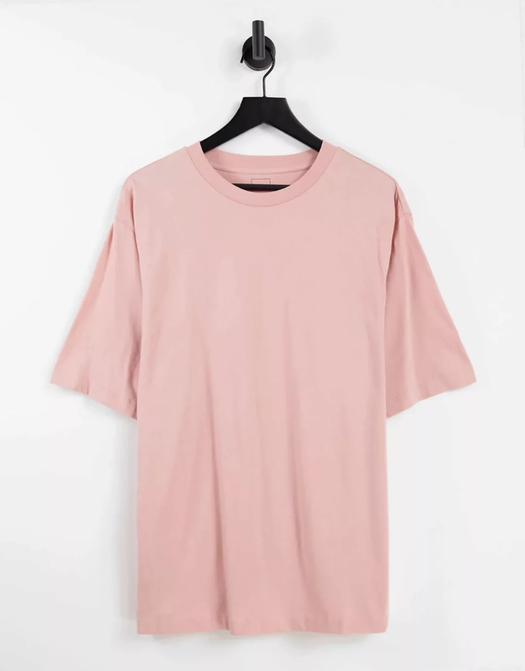 River Island – Oversize-T-Shirt in Rosa günstig online kaufen