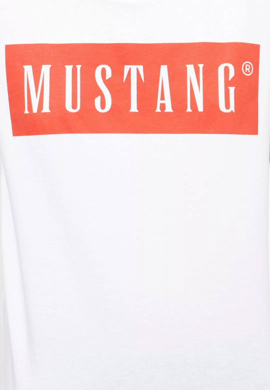 MUSTANG Kurzarmshirt T-Shirt günstig online kaufen