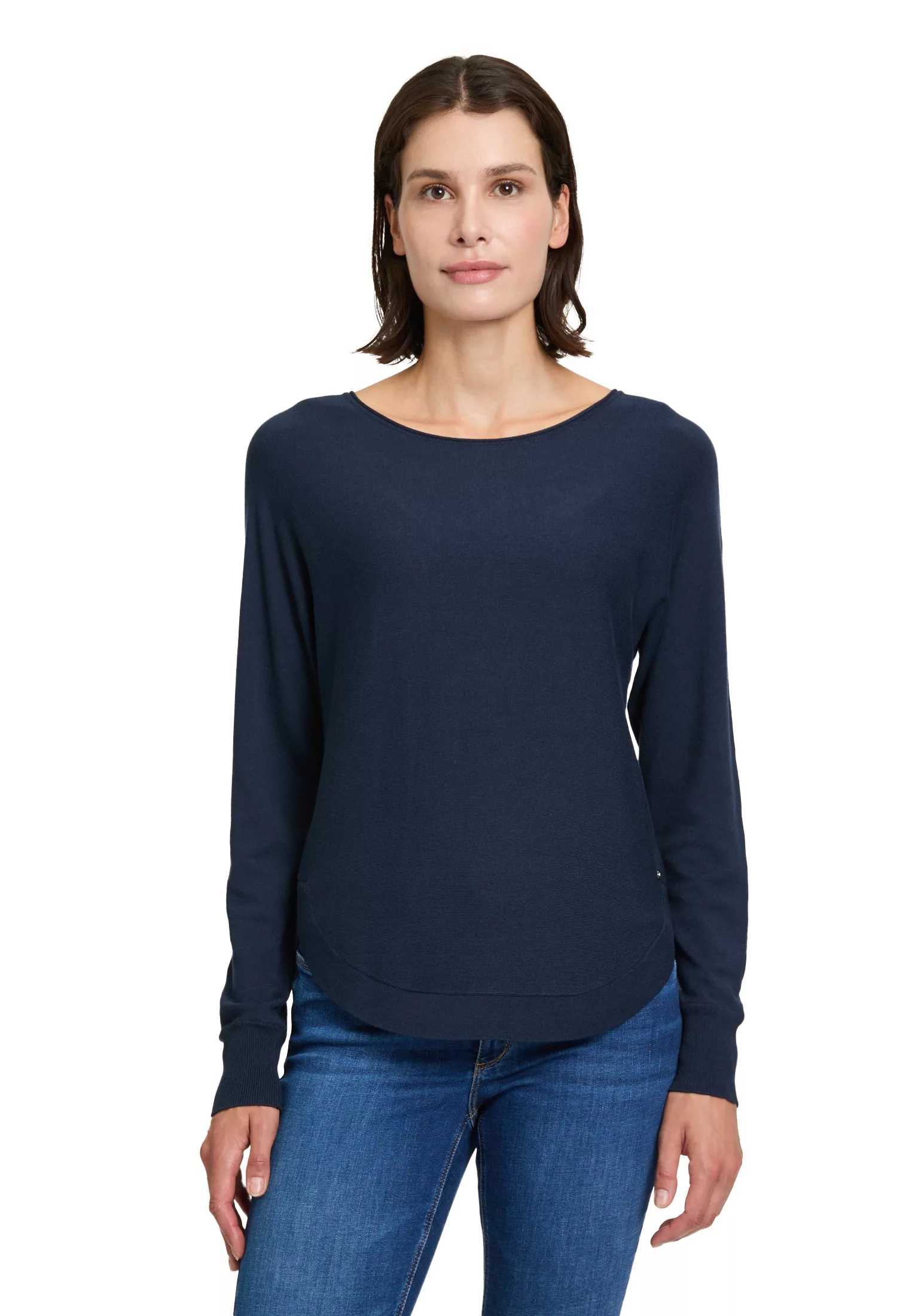 Betty&Co Strickpullover "Betty & Co Feinstrickpullover mit U-Boot-Ausschnit günstig online kaufen