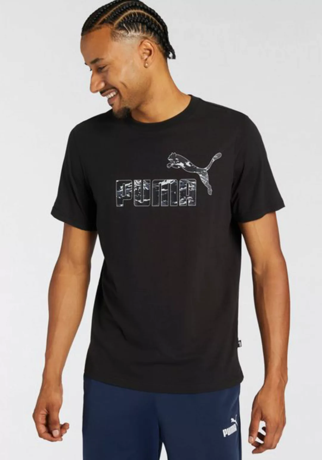 PUMA T-Shirt "ESS+ CAMO GRAPHIC TEE" günstig online kaufen