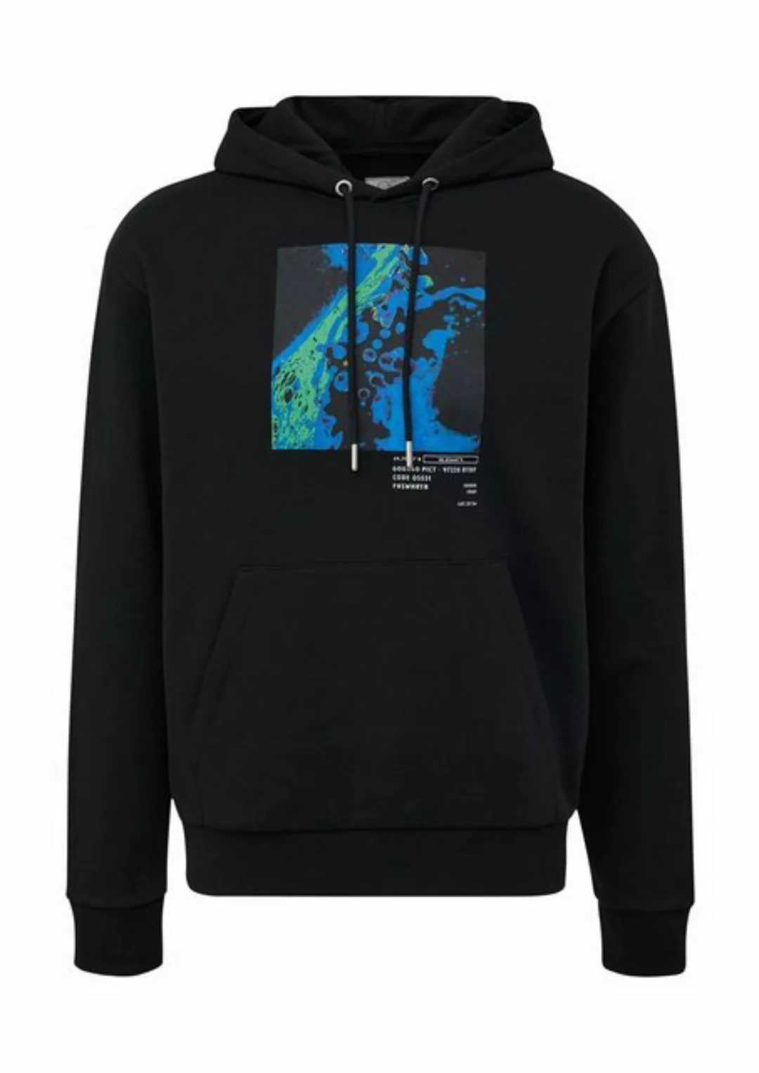 QS Hoodie mit Frontprint günstig online kaufen