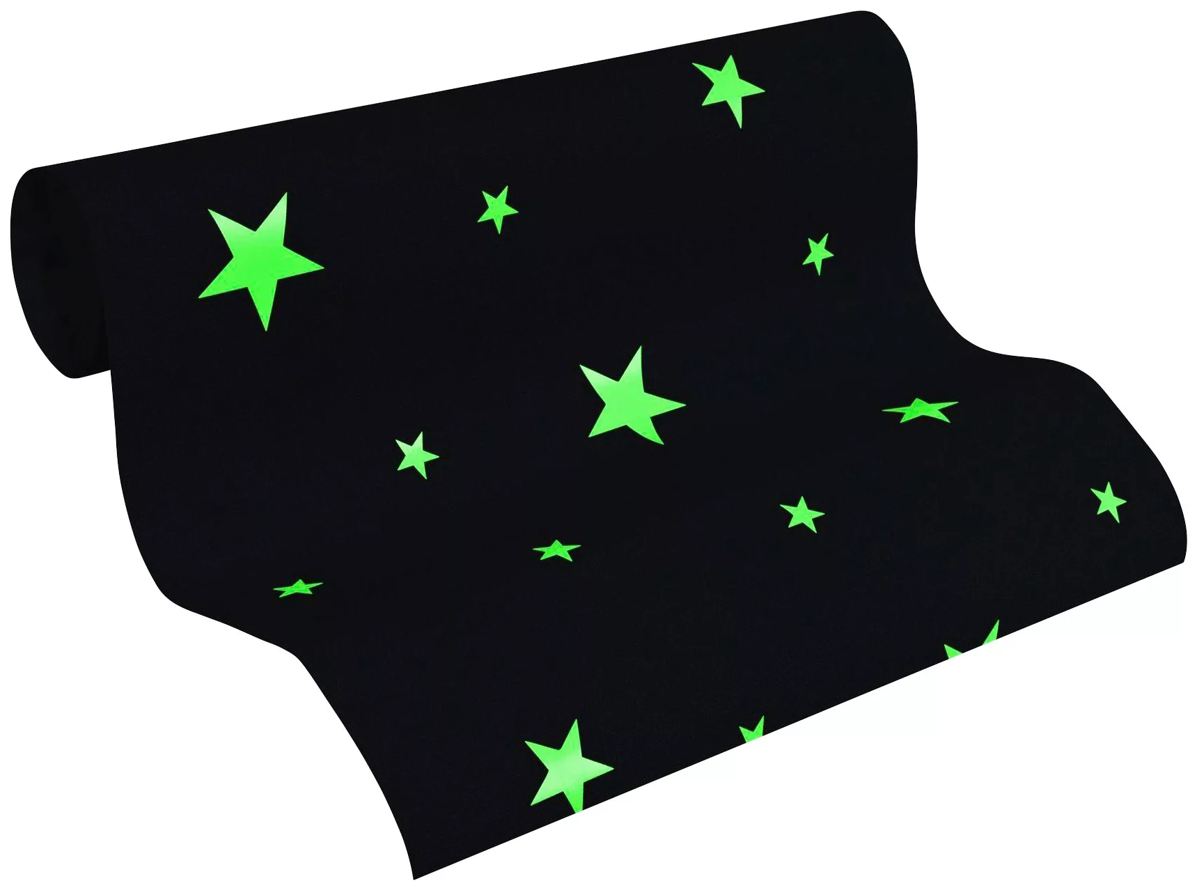Vliestapete Sterne grau B/L: ca. 53x1005 cm günstig online kaufen