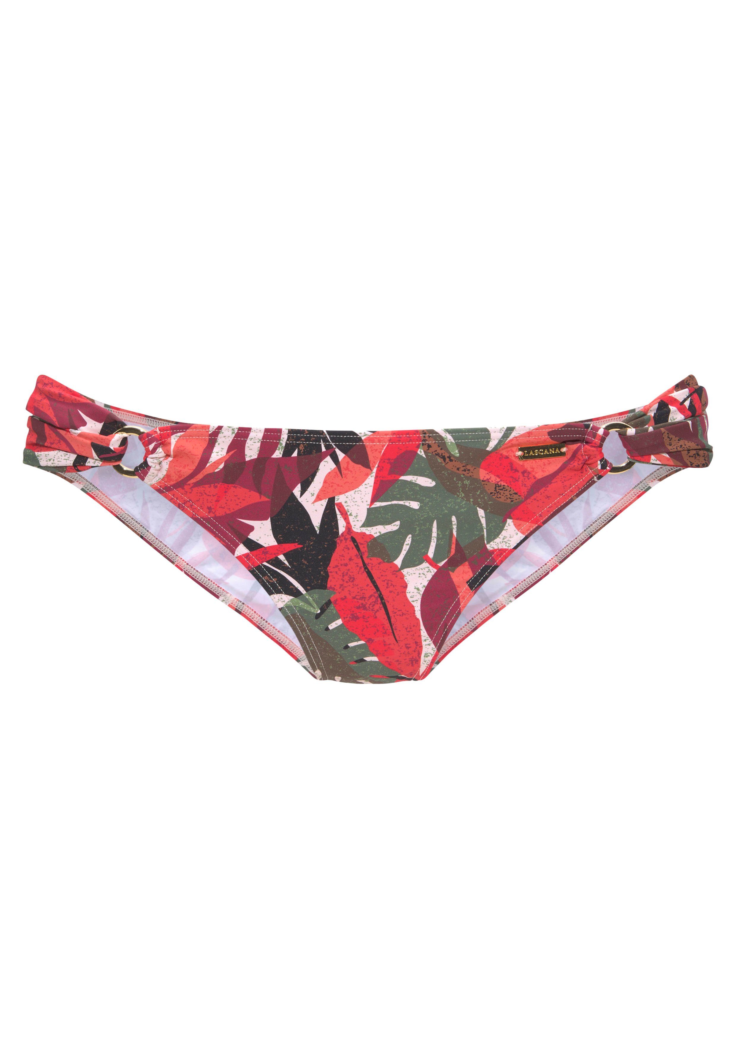 LASCANA Bikini-Hose Ava im tropischen Design günstig online kaufen