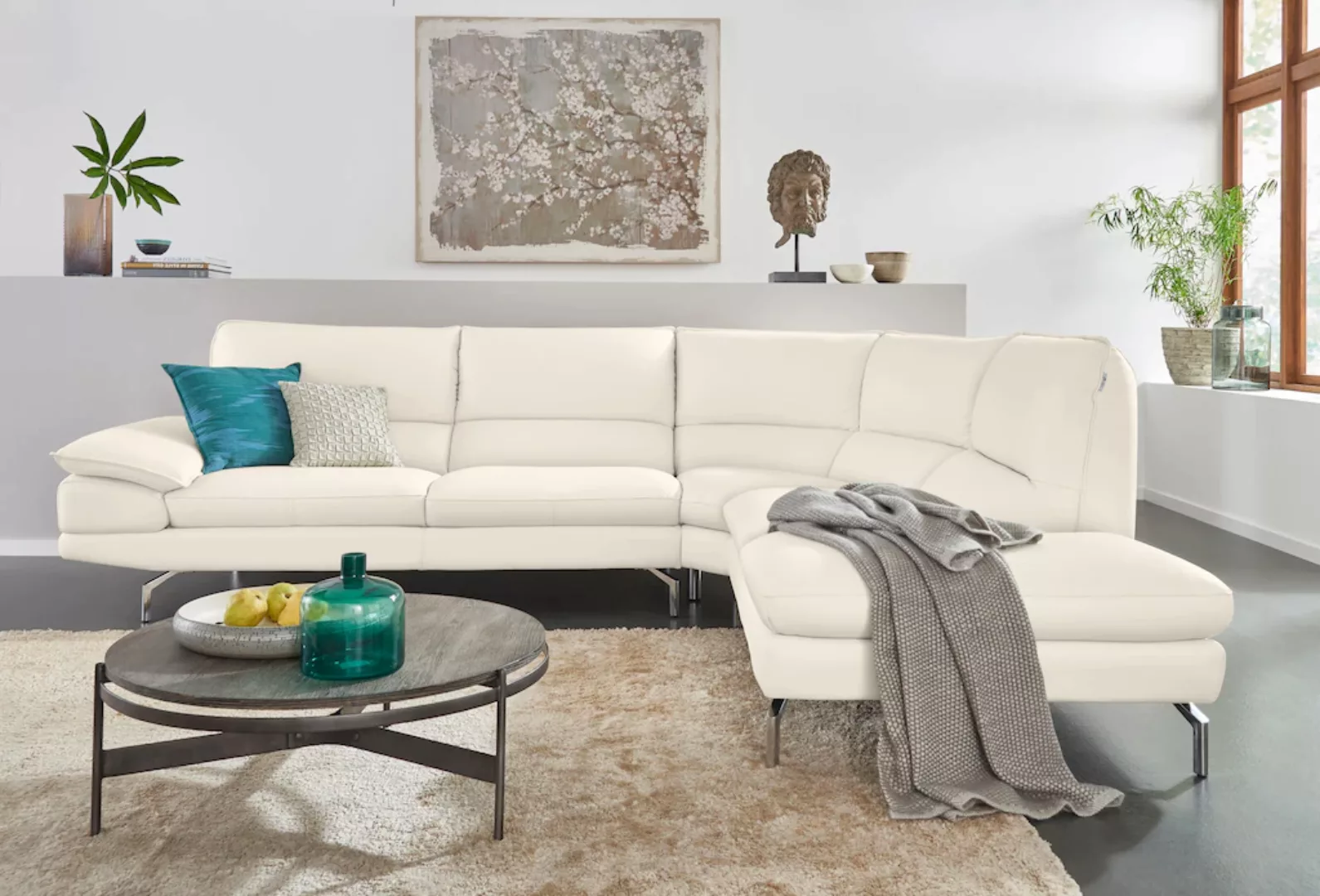 CALIA ITALIA Ecksofa "Dave, italienisches Designsofa L-Form, erstklassiger günstig online kaufen