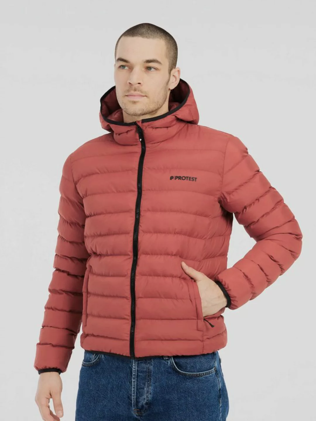 Protest Steppjacke PRTBASSO outdoor pufferjacket Barn Red günstig online kaufen