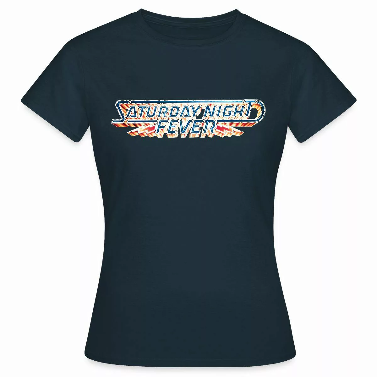 Spreadshirt T-Shirt Saturday Night Fever Film-Logo günstig online kaufen