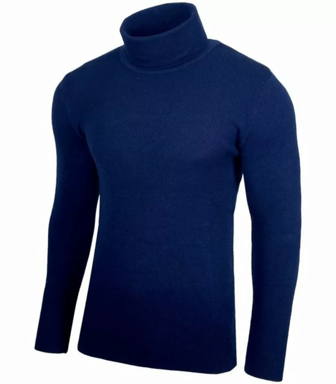 Baxboy Strickpullover BAXBOY Herren Feinstrick Rollkragen Pullover Slim fit günstig online kaufen