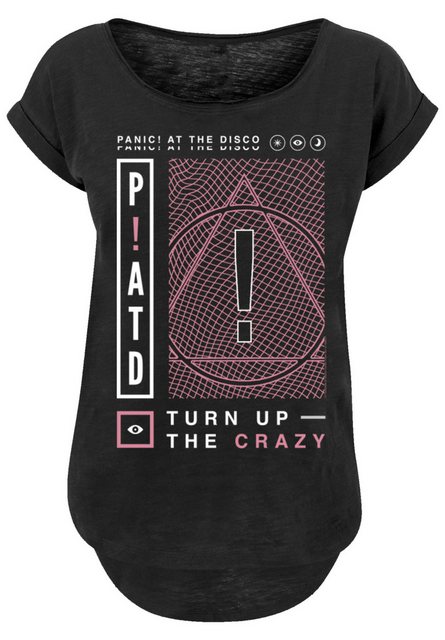 F4NT4STIC T-Shirt "Panic At The Disco Turn Up The Crazy", Premium Qualität günstig online kaufen