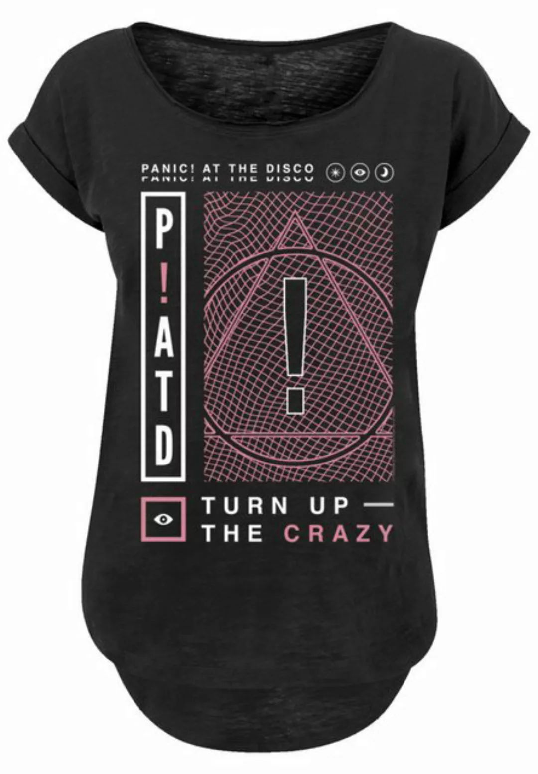 F4NT4STIC T-Shirt Panic At The Disco Turn Up The Crazy Premium Qualität günstig online kaufen