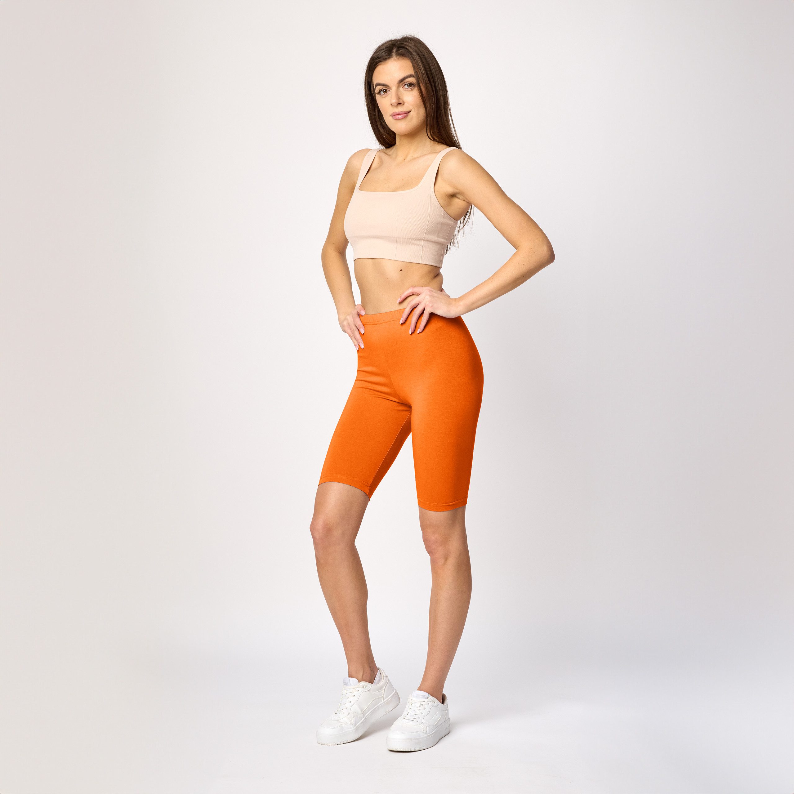 Bellivalini Leggings Damen Shorts aus Viskose günstig online kaufen