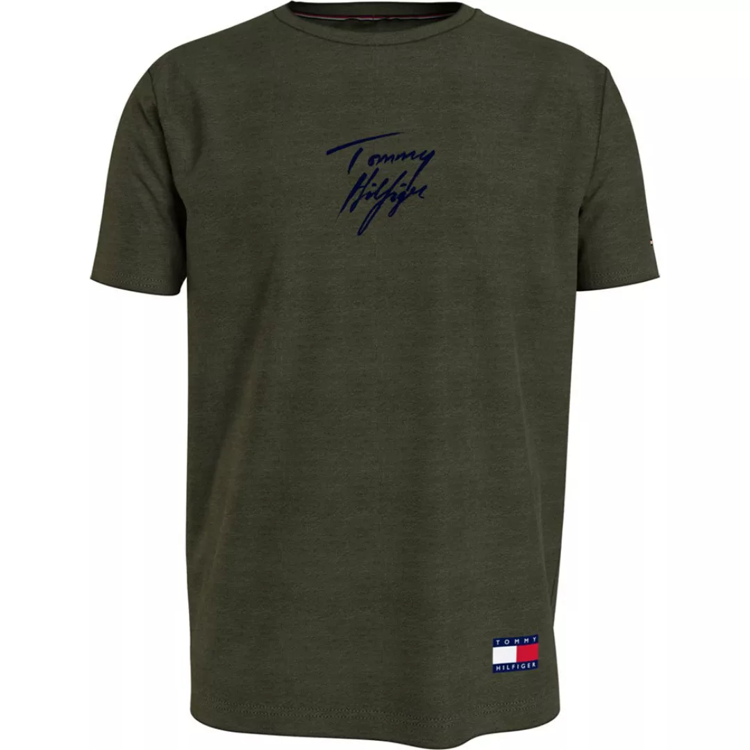 Tommy Hilfiger Underwear Logo Kurzärmeliges T-shirt XL Army Green günstig online kaufen